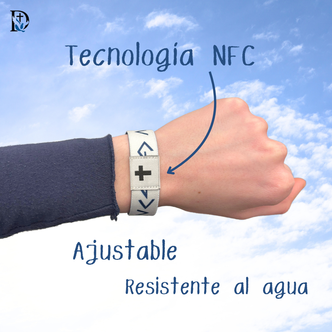 Pulsera Bíblica NFC